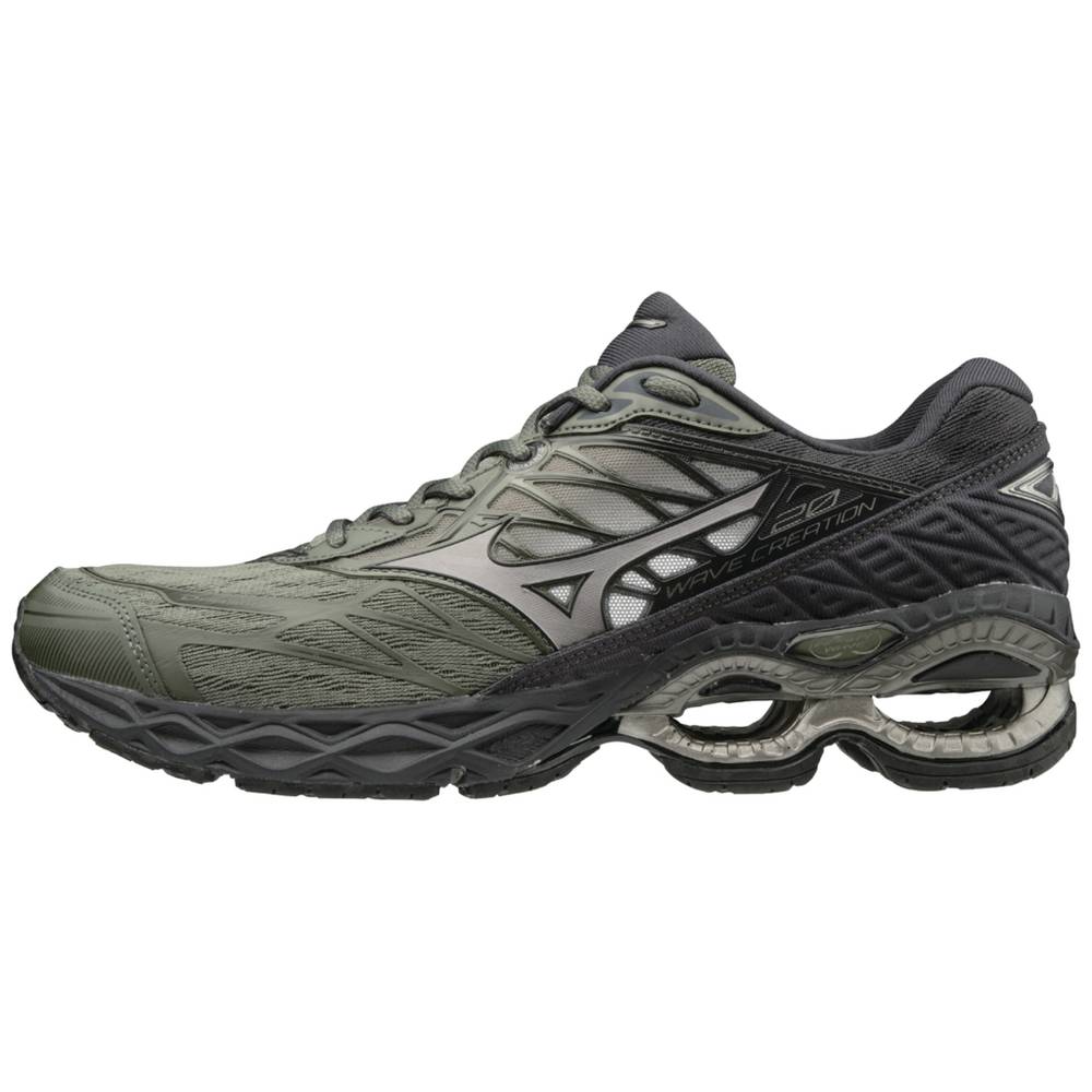 Zapatillas Running Mizuno WAVE CREATION 20 Hombre Metal Gris España UEGR-34970